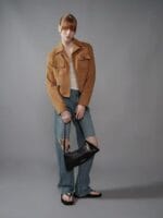 RAIVE  Sleek Small in Black - Cow leather