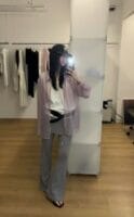 绝美梅子色清透感衬衫 可当防晒