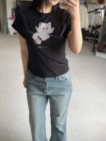 超级可爱的小猫咪上衣