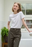 Draw Fit - SUPIMA SILKET CREWNECK HALF-SLEEVE T-Shirts