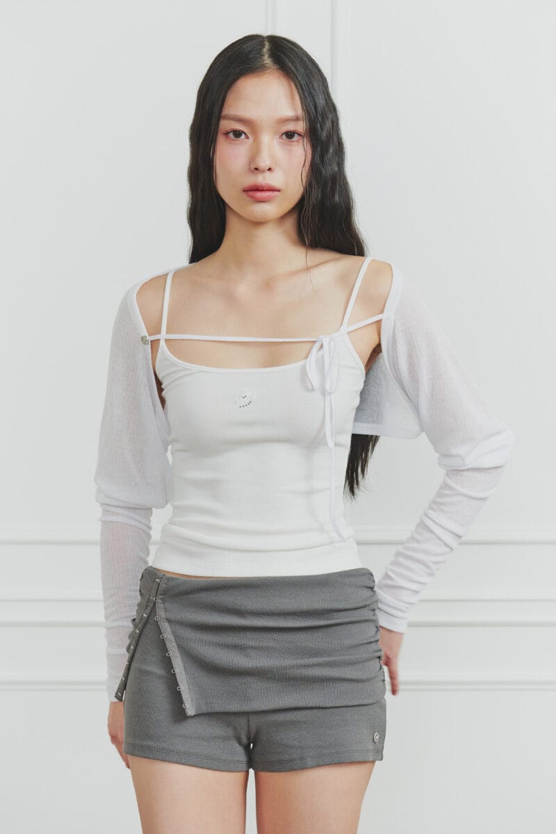 Pain Or Pleasure WHISPER BOLERO - White
