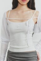 Pain Or Pleasure WHISPER BOLERO - White