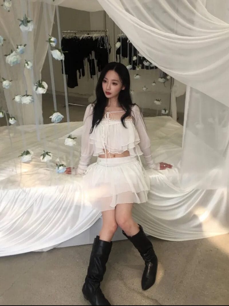 Pain Or Pleasure WHISPER BOLERO - White