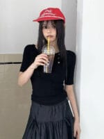 人手一件!!穿上瘦一圈的7分袖上衣!!