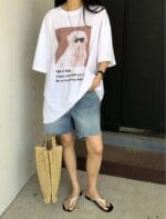 做旧复古毛边短裤 面料很好