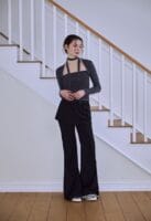 Rose Frantz - Wrap Skirt & Pintuck Pants [Black]