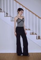 Rose Frantz - Wrap Skirt & Pintuck Pants [Black]