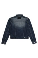 Synerjyn - BRUSH DENIM JACKET DEEP BLUE